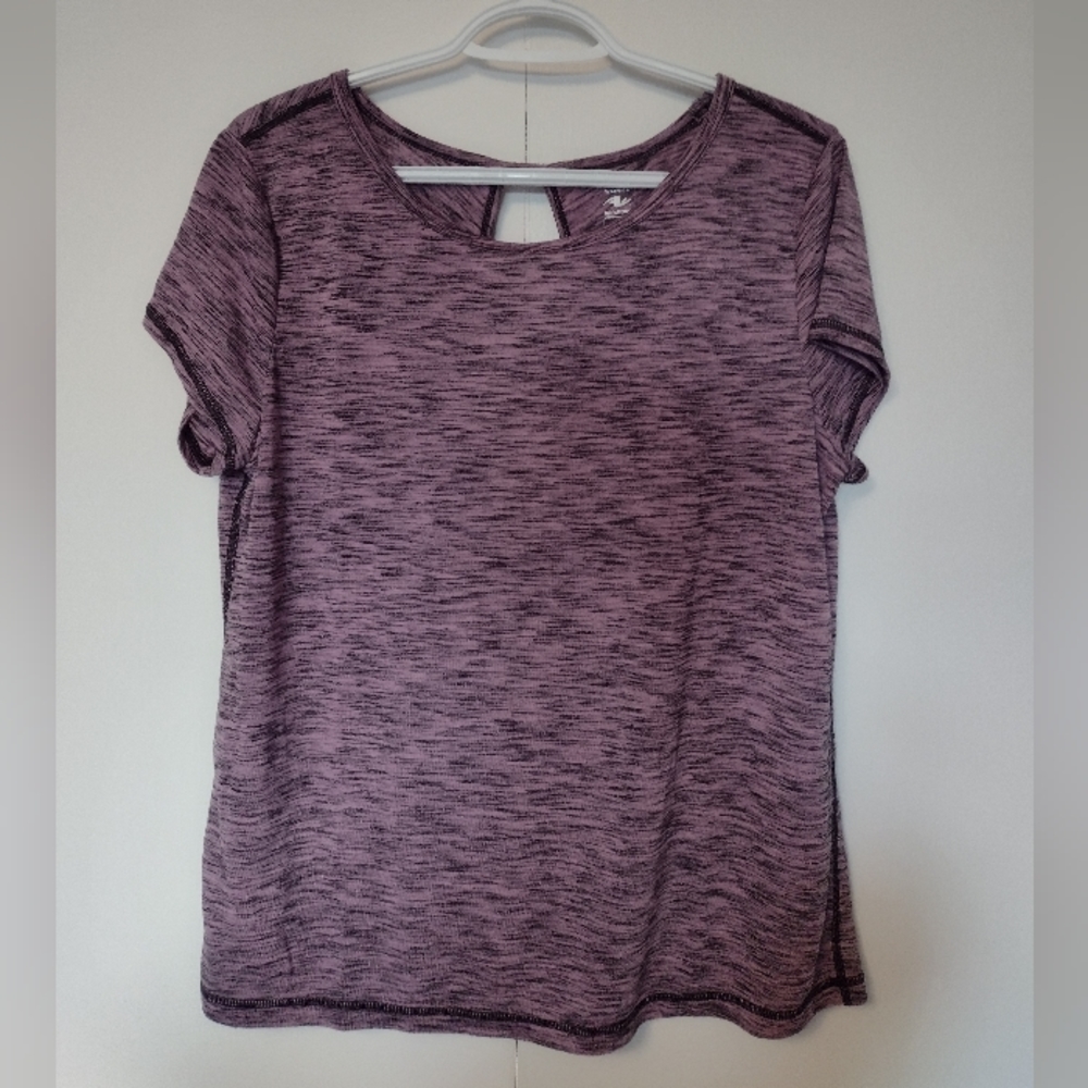 AthleticWorks t-shirt w/ keyhole neck